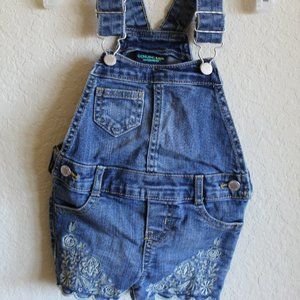 3/$15 Genuine Kids from OSHkosh infant girl overalls